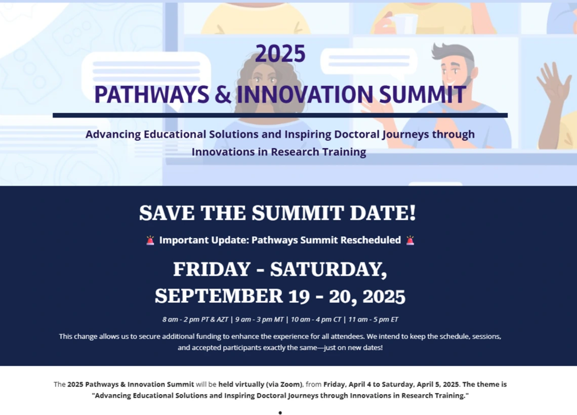 Title image of 2025 Pathways to Innovation Summit.  Follow link below for more information.